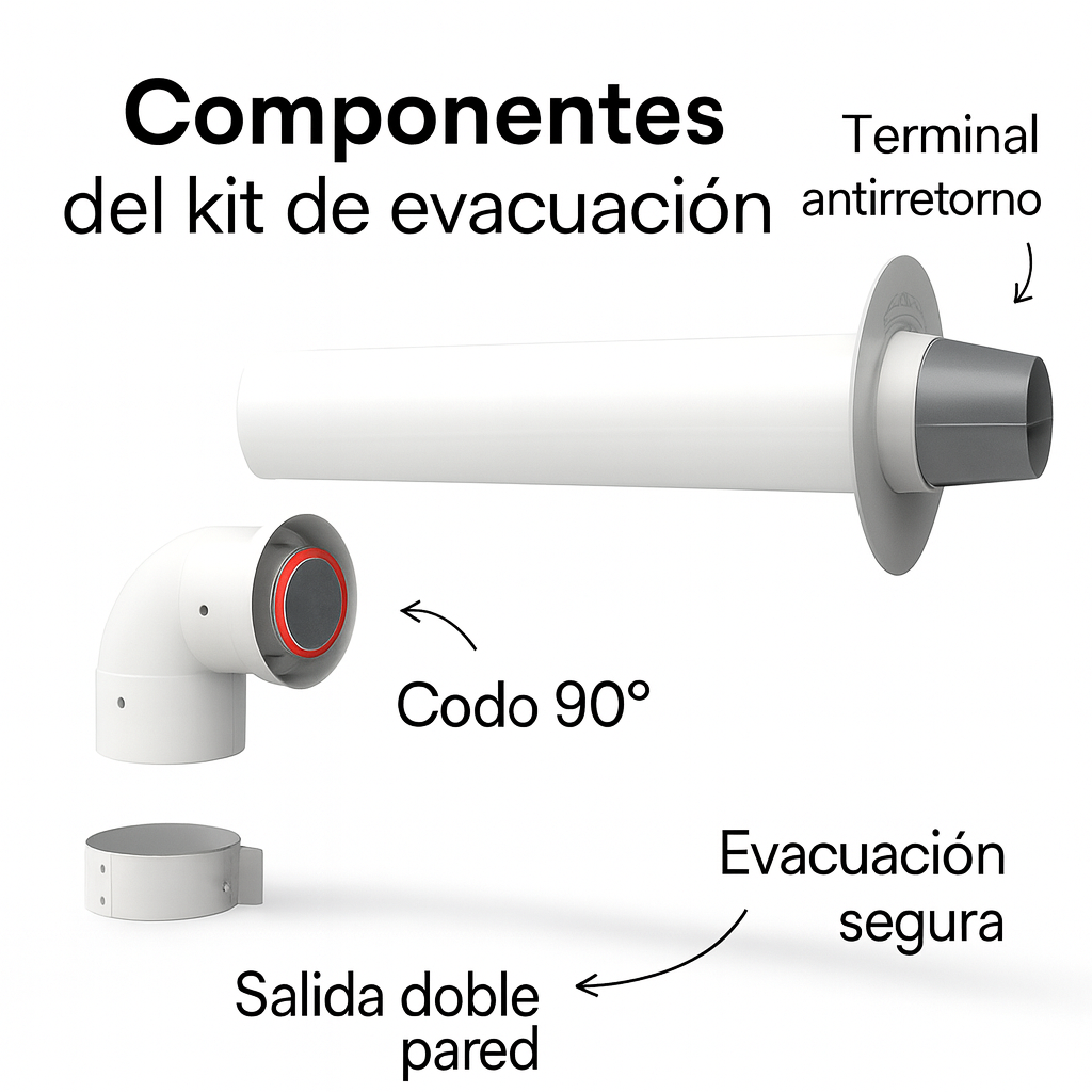 Calentador Estanco Zeus 12L | Instantáneo Gas Natural o Butano