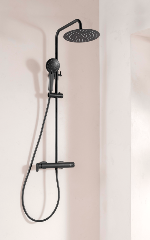 Roca Plus Round - Columna de ducha monomando VEGA PLUS A5A9A6EC00, A5A9A6ENB0