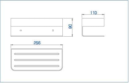 Jabonera IMEX Mayura ADY007 Cromo
