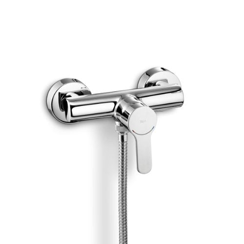 Monomando Cromo exterior para ducha de mano Roca L20