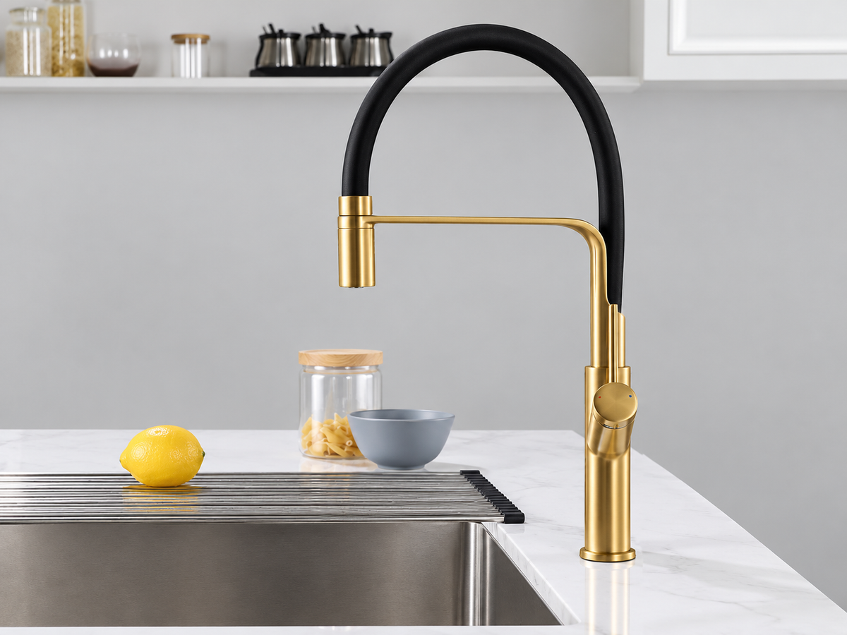 Grifo de Cocina Flexible Extraíble IMEX Sena GCE022