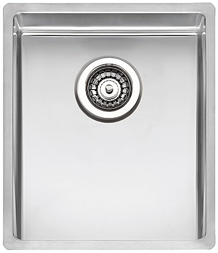 REGINOX Elite New York - Fregadero de acero inoxidable (34 x 40 kg, a partir de 45 cm de ancho)