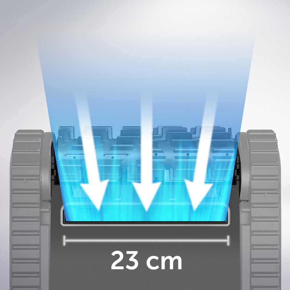 Limpiafondos Zodiac CNX 25 WR000450 para Piscinas de hasta 10x5 m | Aspiración Ciclónica y Agilidad Integrada