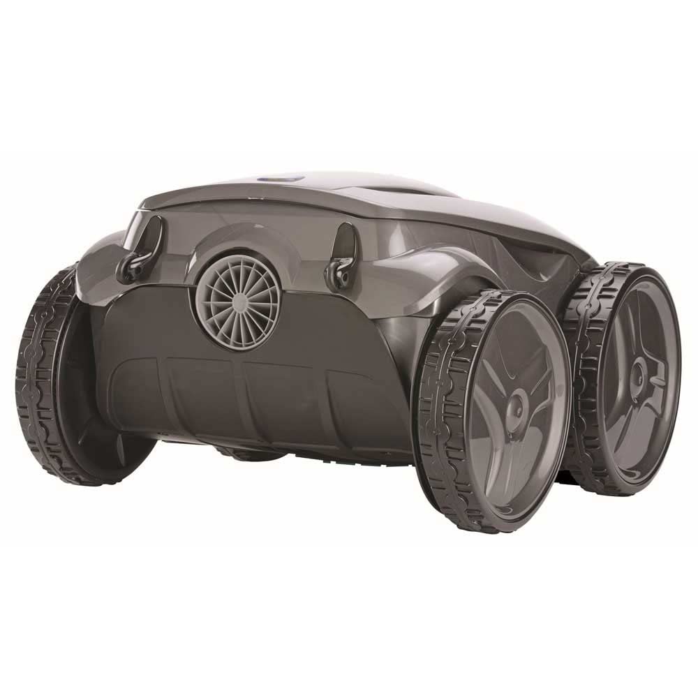 Zodiac Vortex 4WD OV 5200 | Robot Limpiafondos para Piscinas hasta 12x6 m, Limpia Suelo, Paredes y Línea de Agua y Carrito Incluido
