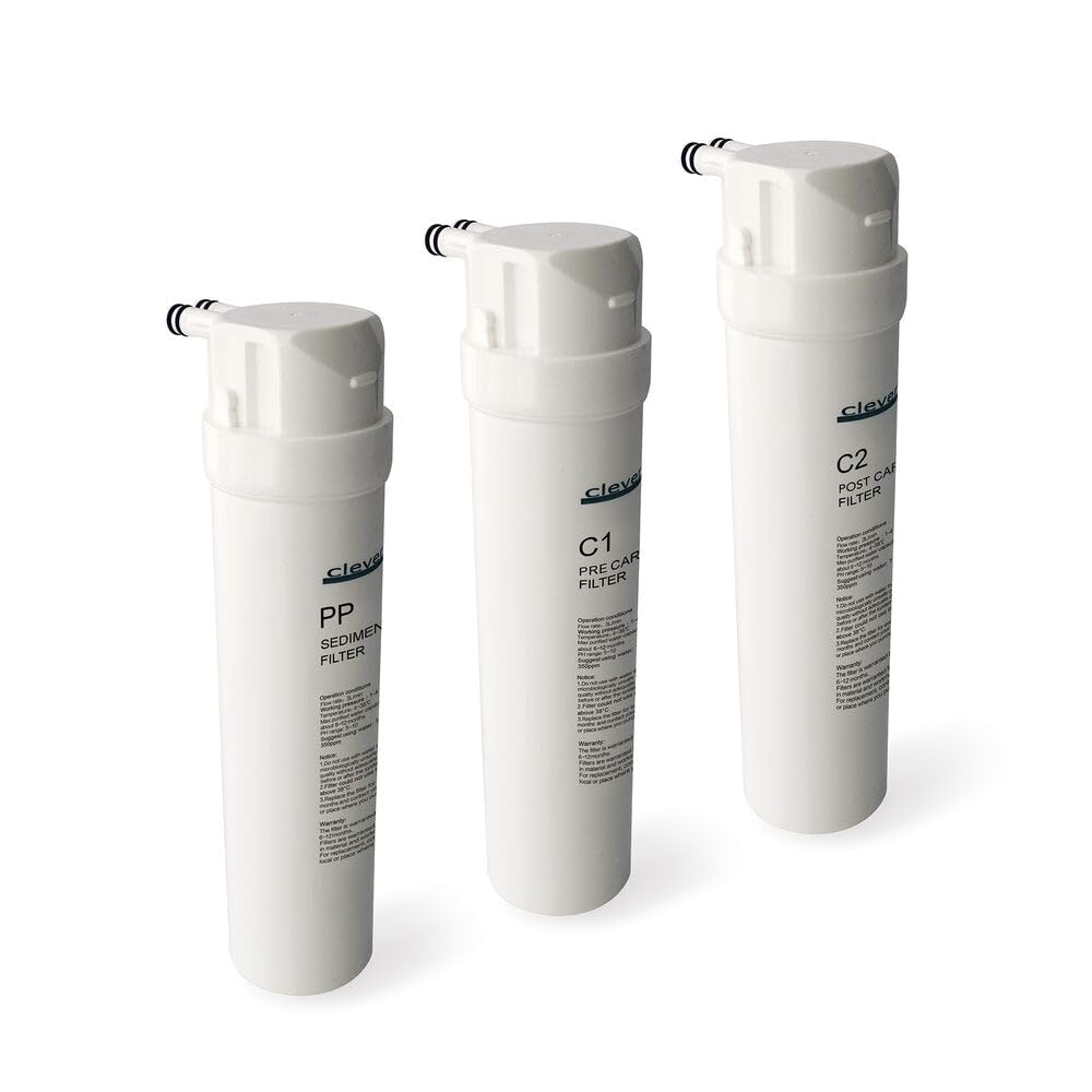 Pack Cartuchos Ultrafiltración PP C1 C2 CLEVER