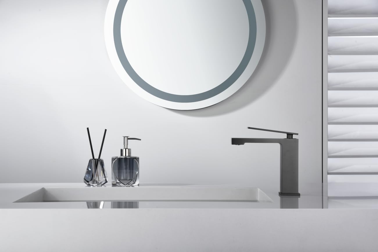 Grifo Lavabo IMEX Pisa BDP048-1BGM Black Gun Metal PVD