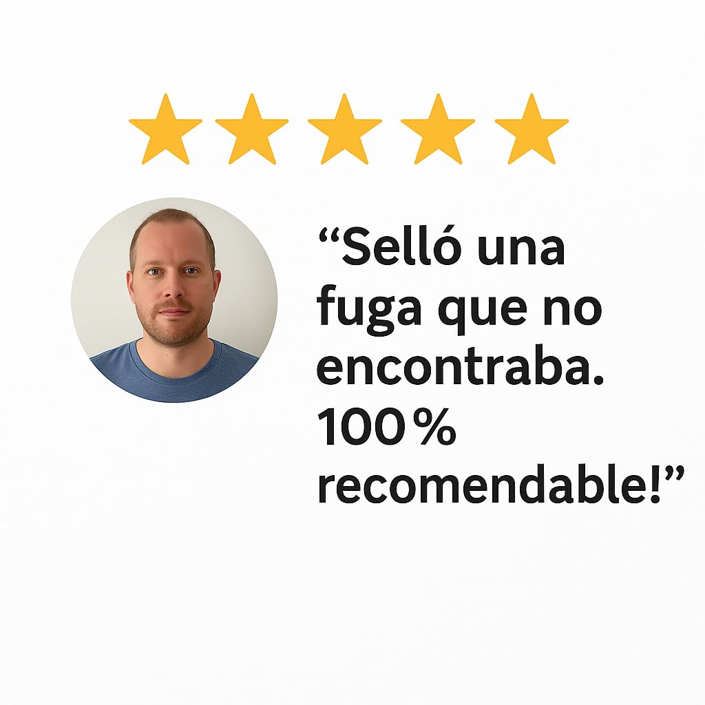 Unecol - Sellador de Fugas Piscina Unecol 1L – Repara Grietas y Filtraciones sin Vaciar – Apto para Gresite, Liner, PVC, Hormigón – Agua Dulce o Salada