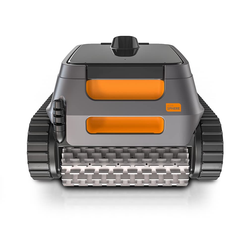 Aquasphere ASR 105 | Robot Limpiafondos Eléctrico para Piscinas hasta 9x4 m, Limpia Fondo, Paredes y Línea de Flotación