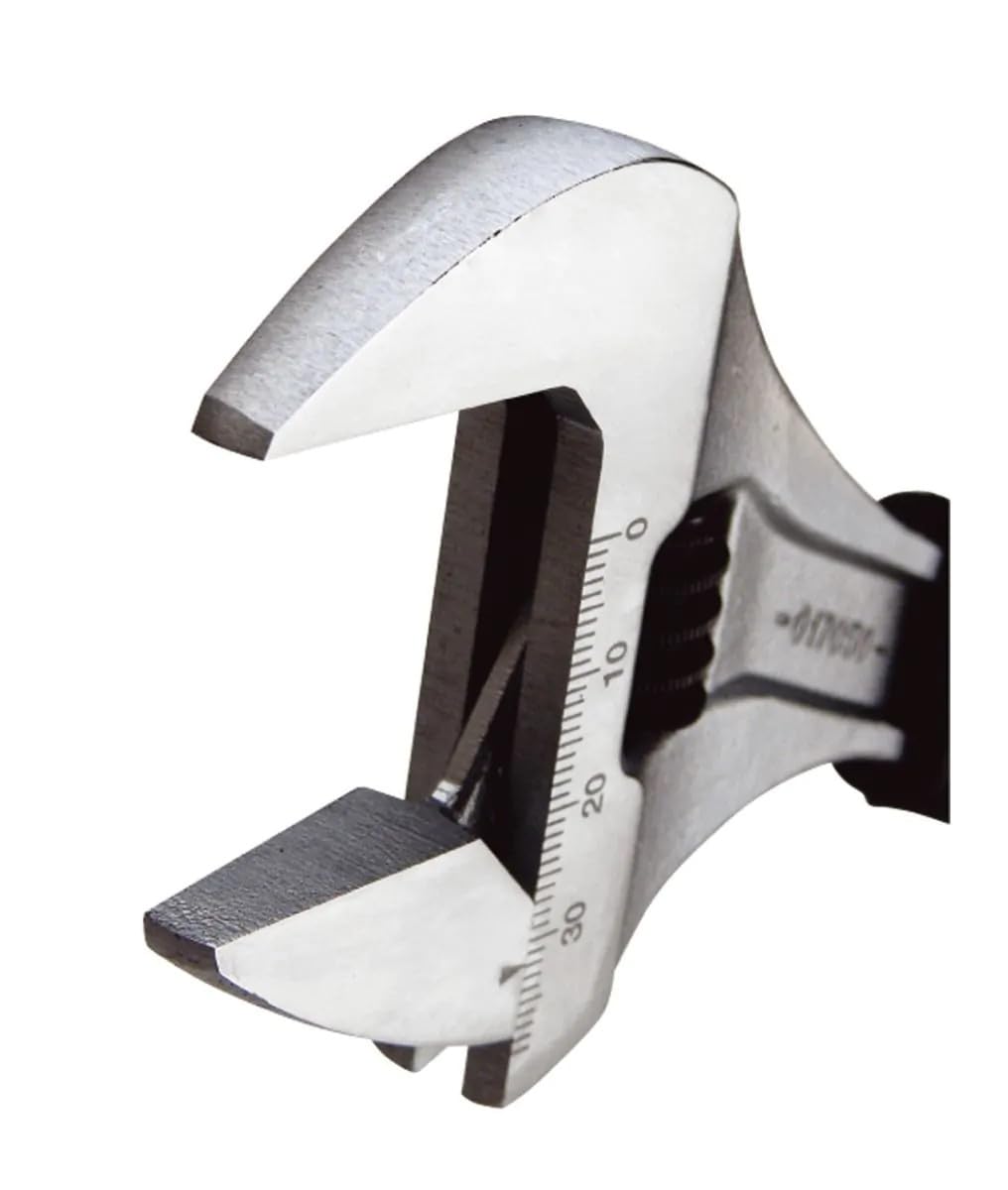 VIRAX clés à molette à ouverture extra large à mors fin L. 215 mm 8"-10"-12" - Clé de serrage