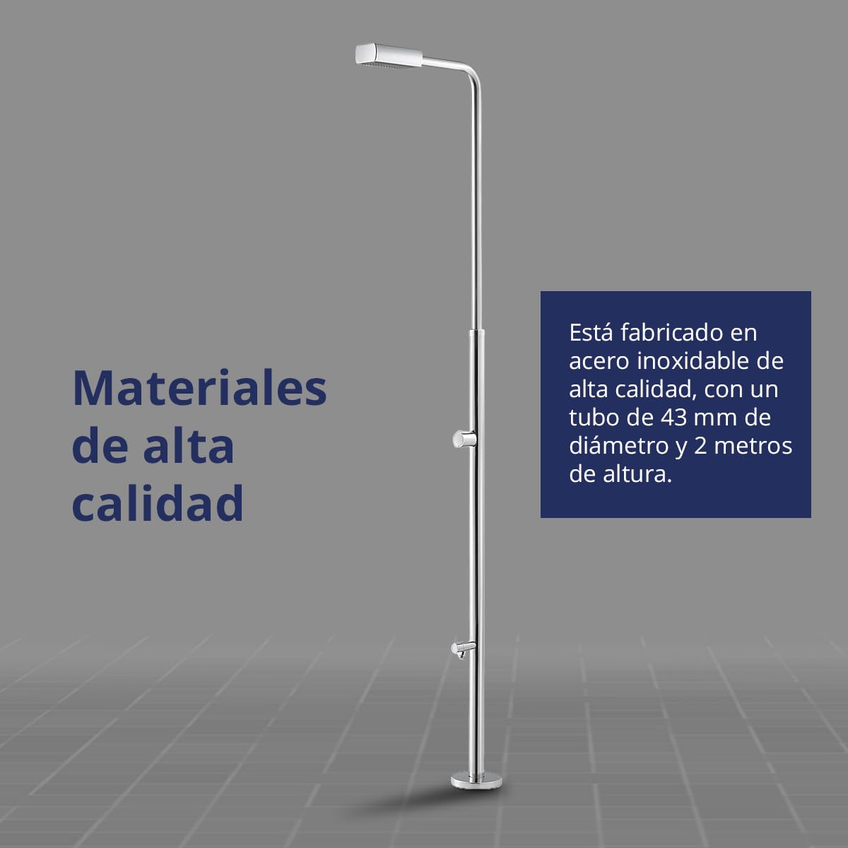 Ducha Exterior ASTRALPOOL Angel 52718 Acero Inoxidable