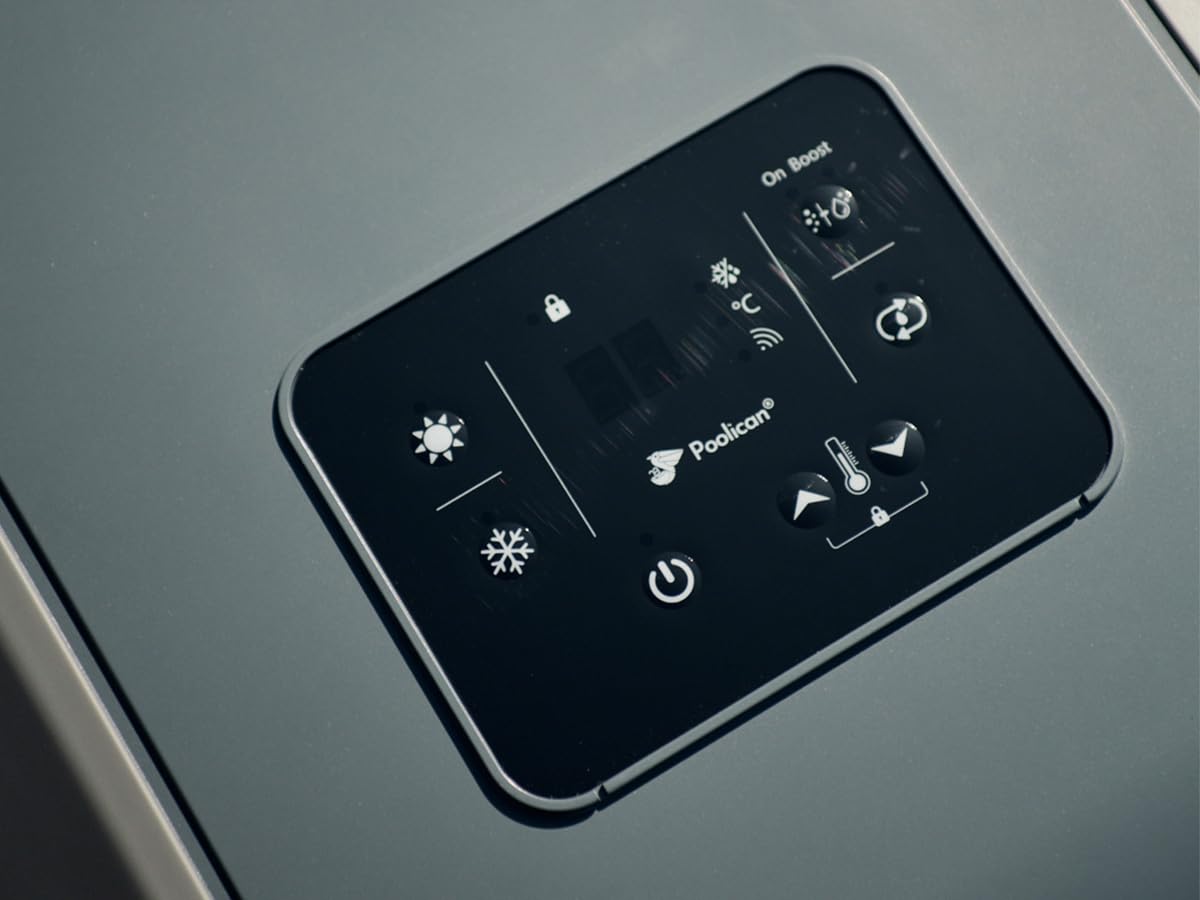 Bomba de Calor Poolex Poolican 4 en 1 | Filtración, Cloración Salina y Calefacción para Piscinas hasta 25 m³