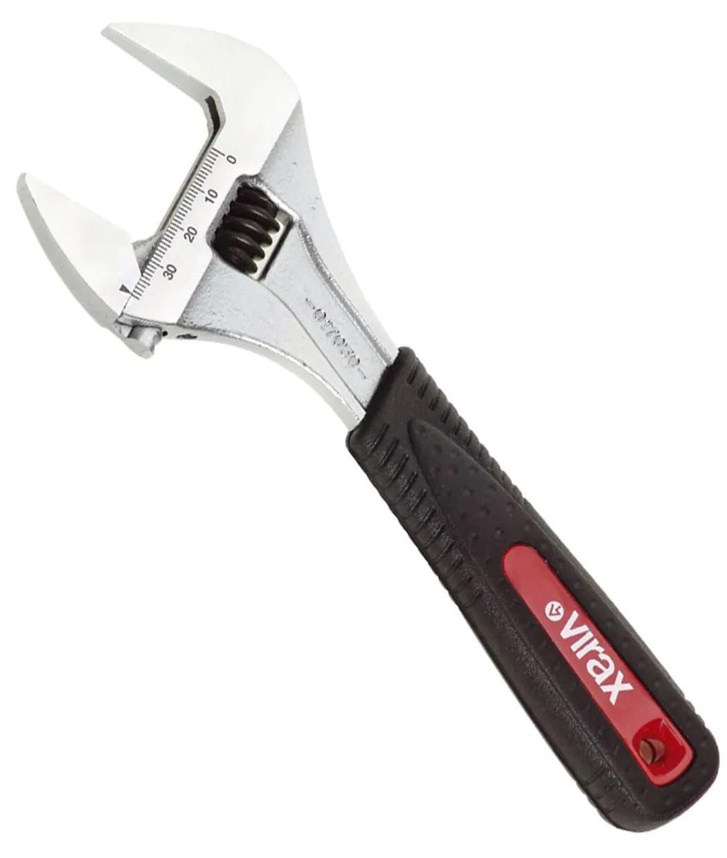 VIRAX clés à molette à ouverture extra large à mors fin L. 215 mm 8"-10"-12" - Clé de serrage