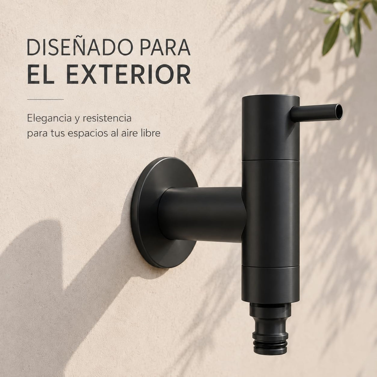 Grifo Exterior Jardín IMEX Arches GAA001 Acero Inoxidable S.316