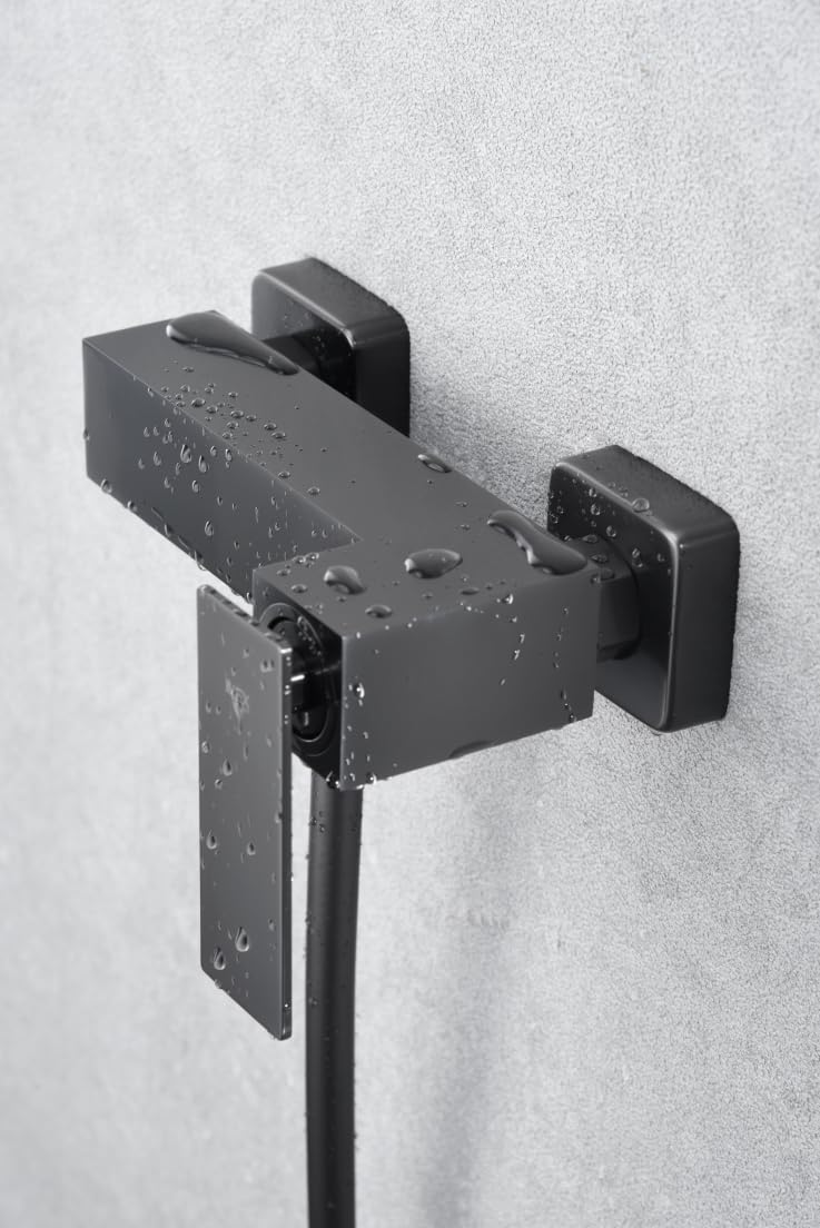 Kit de Ducha Monomando IMEX PISA BDP048-5BGM Black Gun Metal