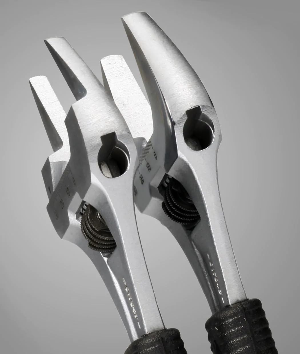 VIRAX clés à molette à ouverture extra large à mors fin L. 215 mm 8"-10"-12" - Clé de serrage