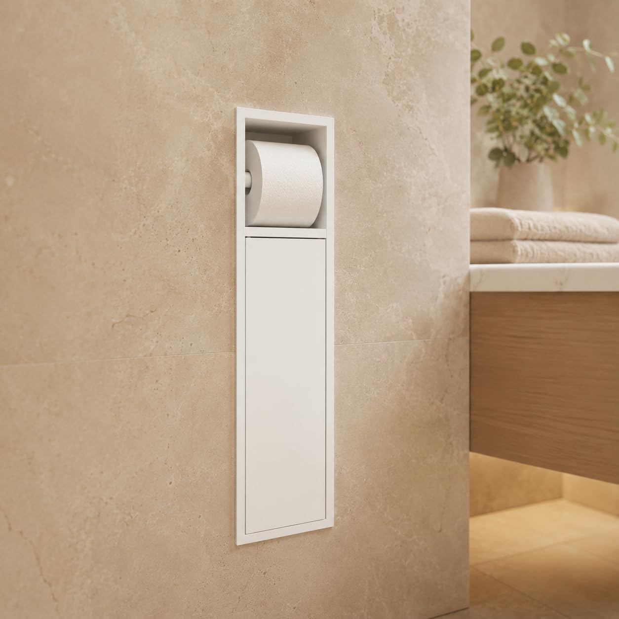 Hornacina Baño Medimex Egean HOR007 Blanco Mate