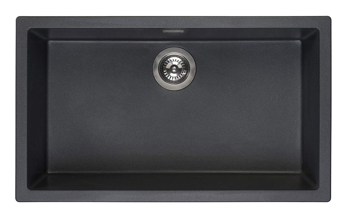 Reginox Amsterdam 72 Pure White Granito fregadero 720 x 400 color blanco