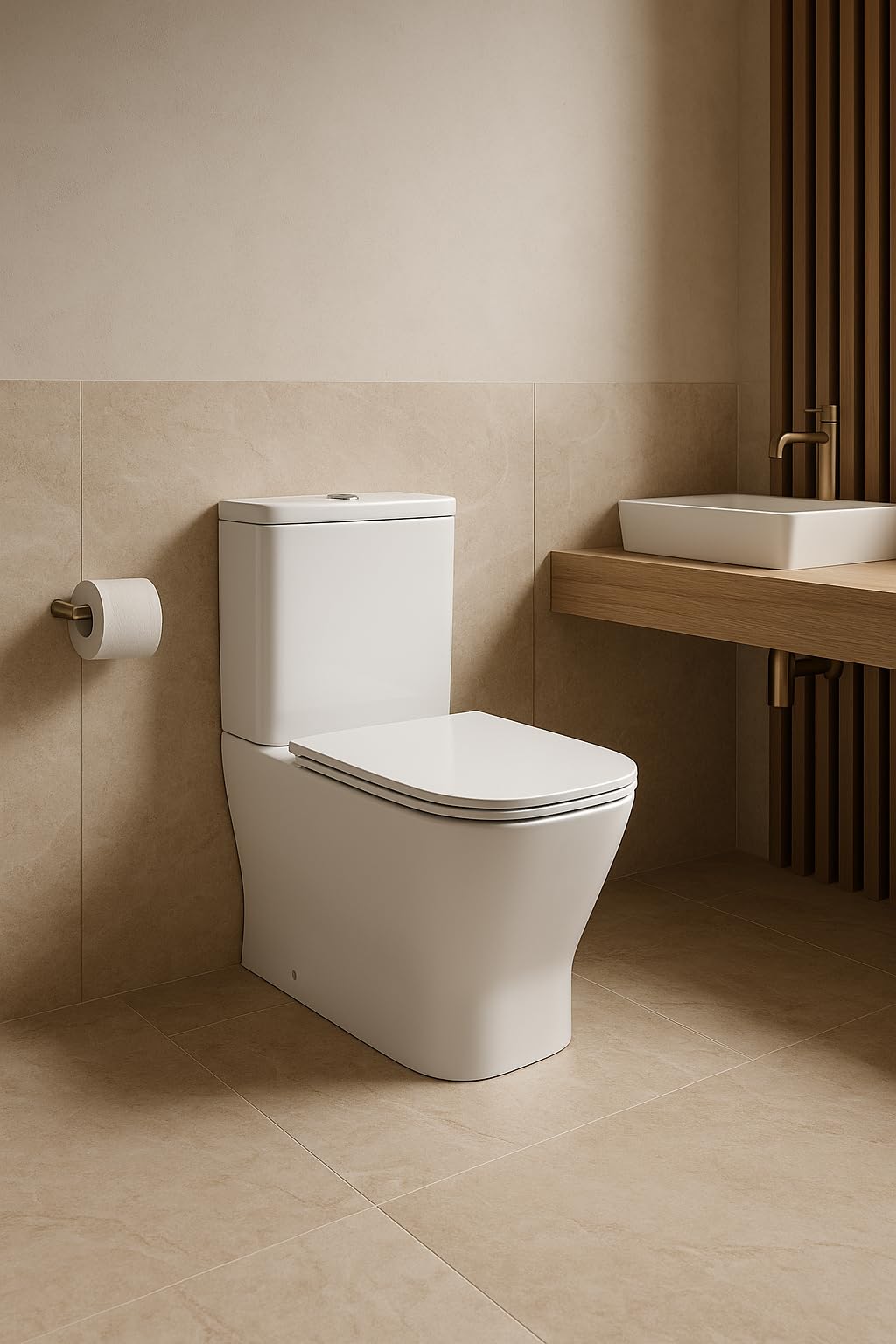 Inodoro NOVO BATH Monaco Rimless Blanco