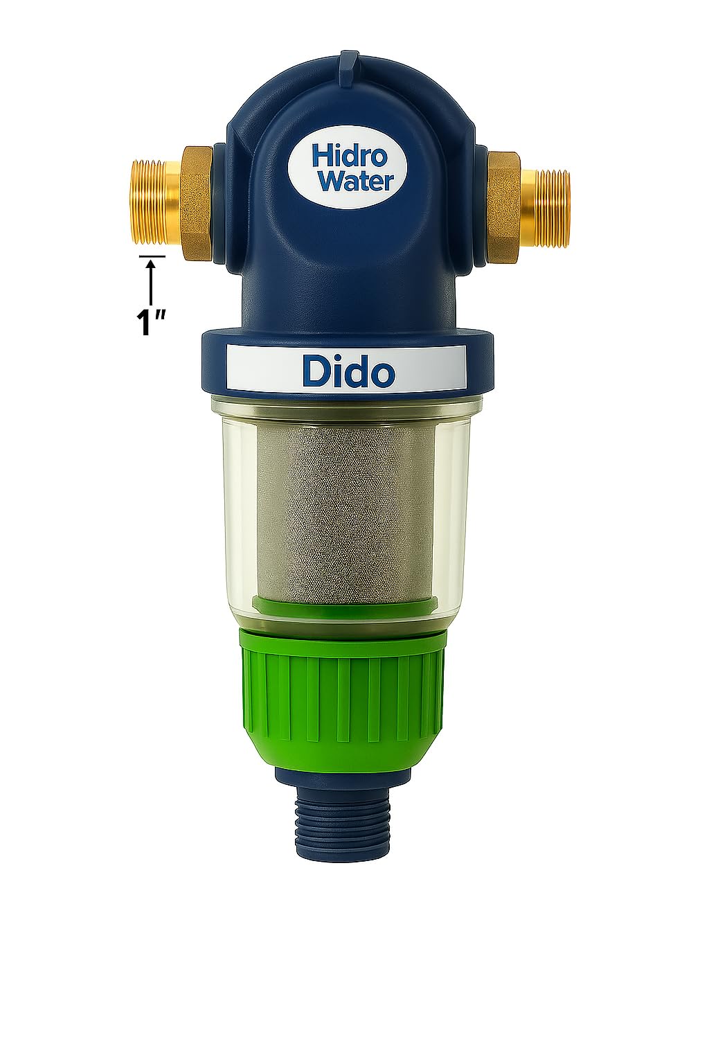 Filtro Autolimpiante Hidro-Water DIDO PLATA 50 Micras FI-2022-00 Plata