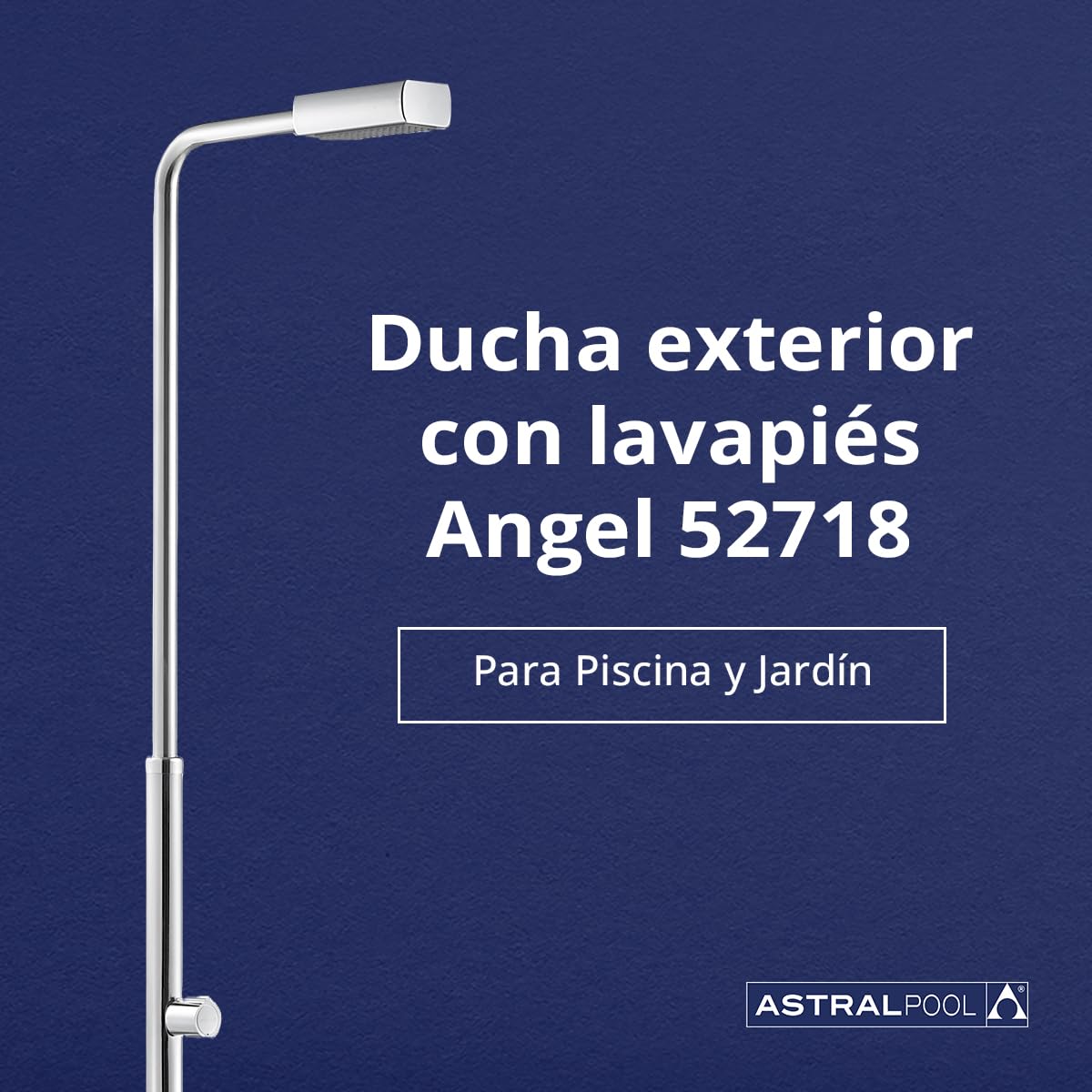 Columna Ducha Exterior ASTRALPOOL Angel 52718 Acero Inoxidable