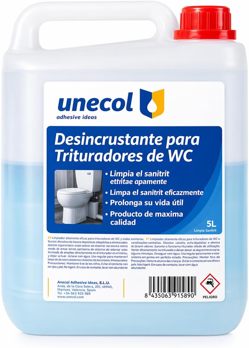 Desincrustante Trituradores WC Unecol 373 C01540 5 Litros