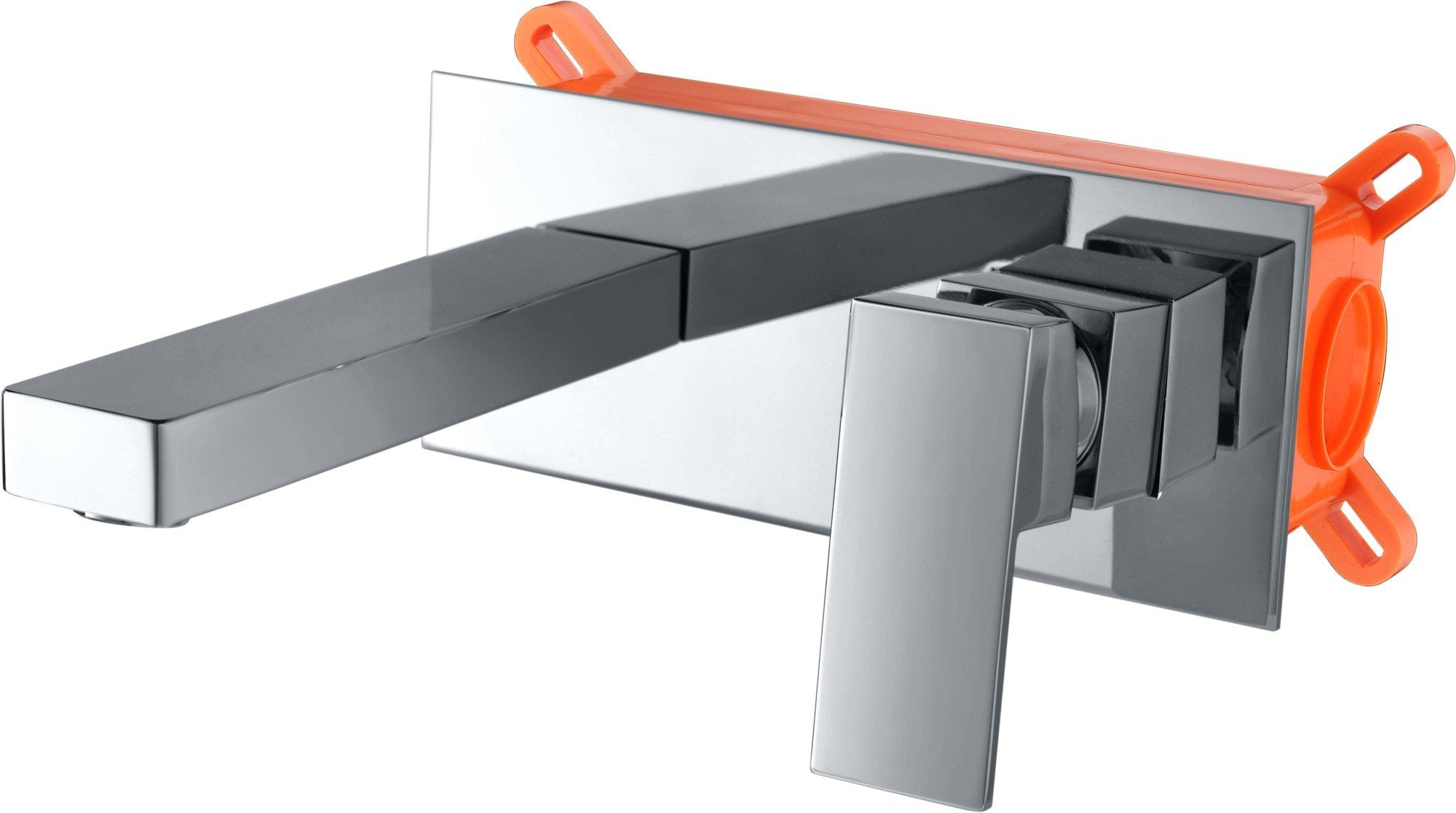 Imex - Grifo Monomando Empotrado para Lavabo Suiza Cuadrado | Cromo, Latón de alta calidad, Diseño moderno