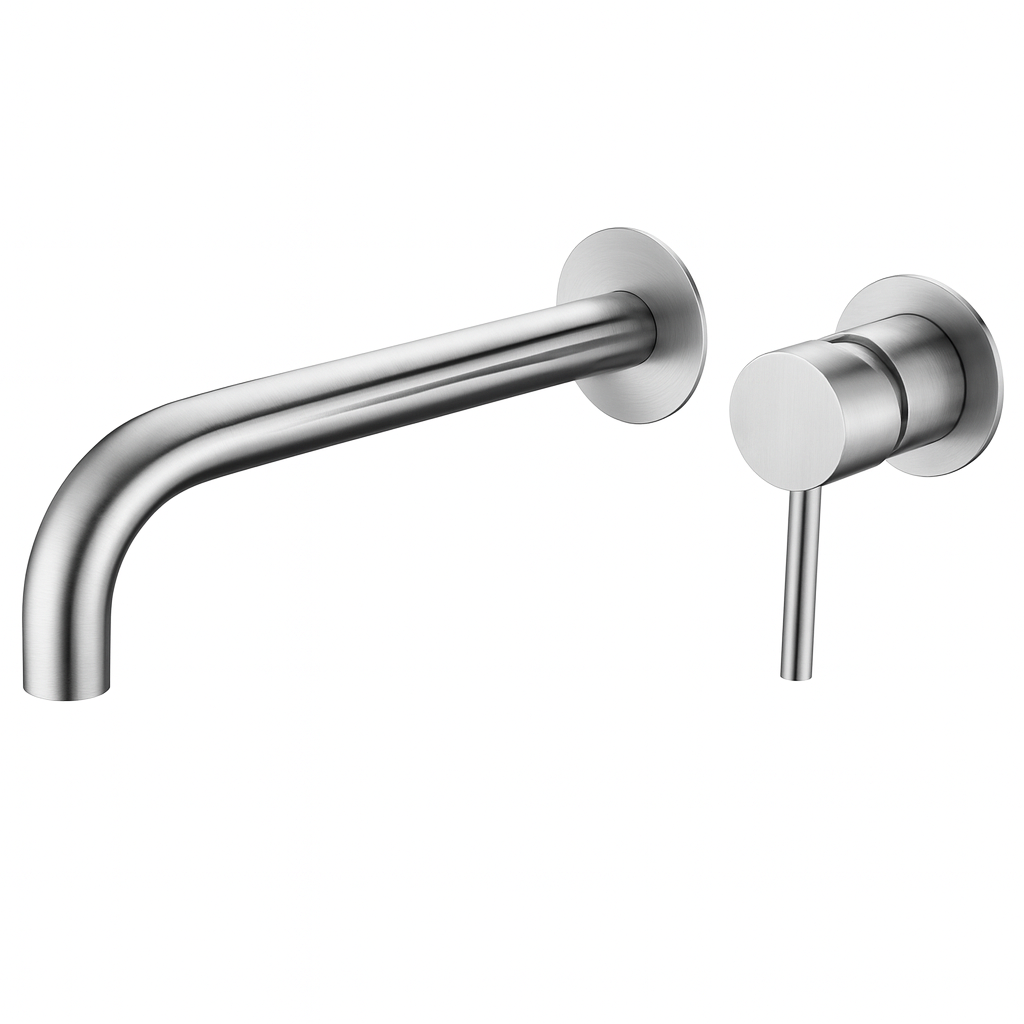 Grifo Lavabo Empotrado IMEX Moscú Acero Inoxidable AISI 316 Cromado
