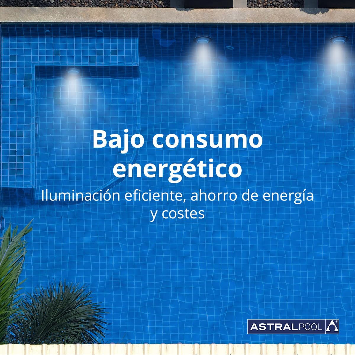 Luz Piscina Astralpool Lumiplus Essential PAR56 70870 Blanco