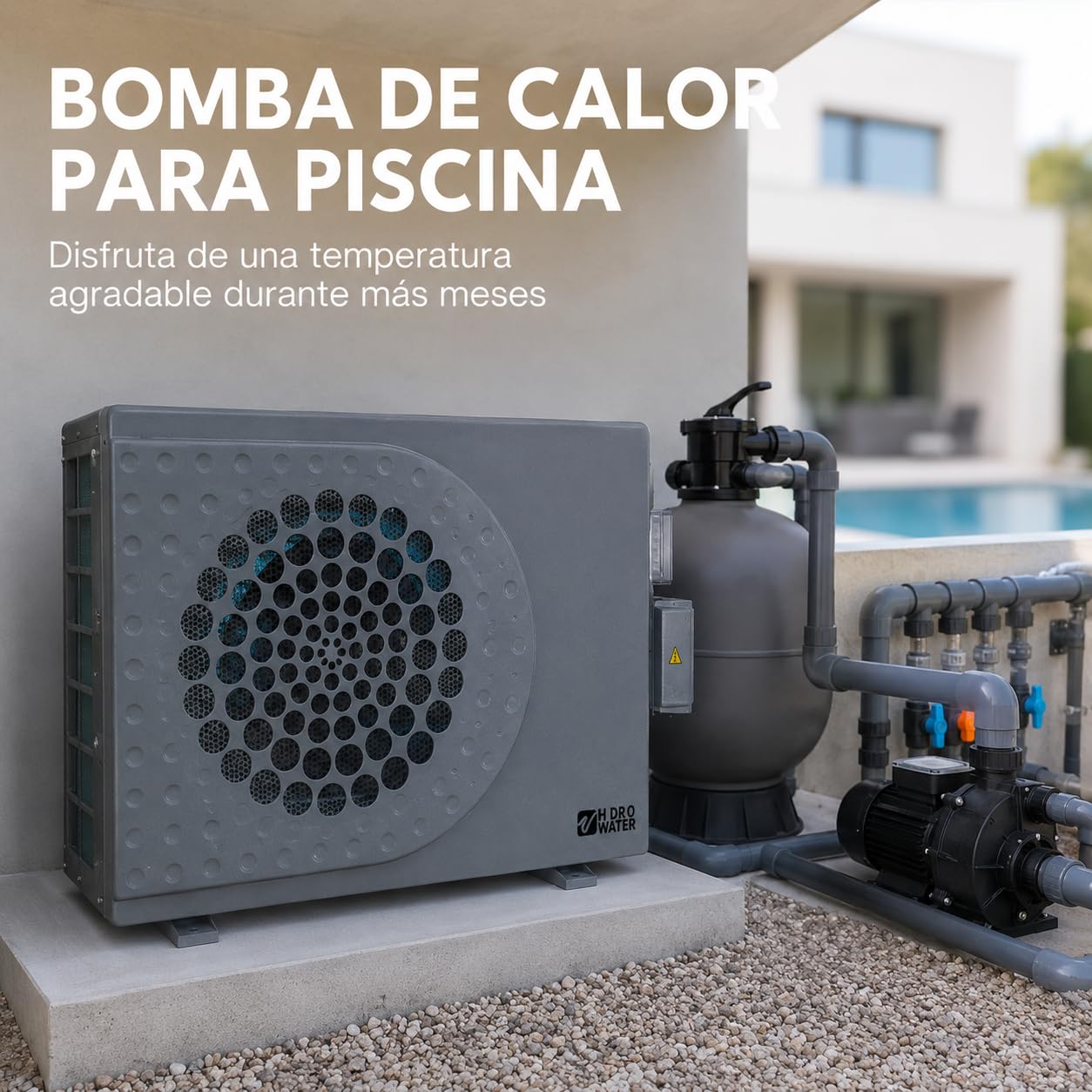Bomba de Calor Piscina Hidrowater Jetline Selection FI