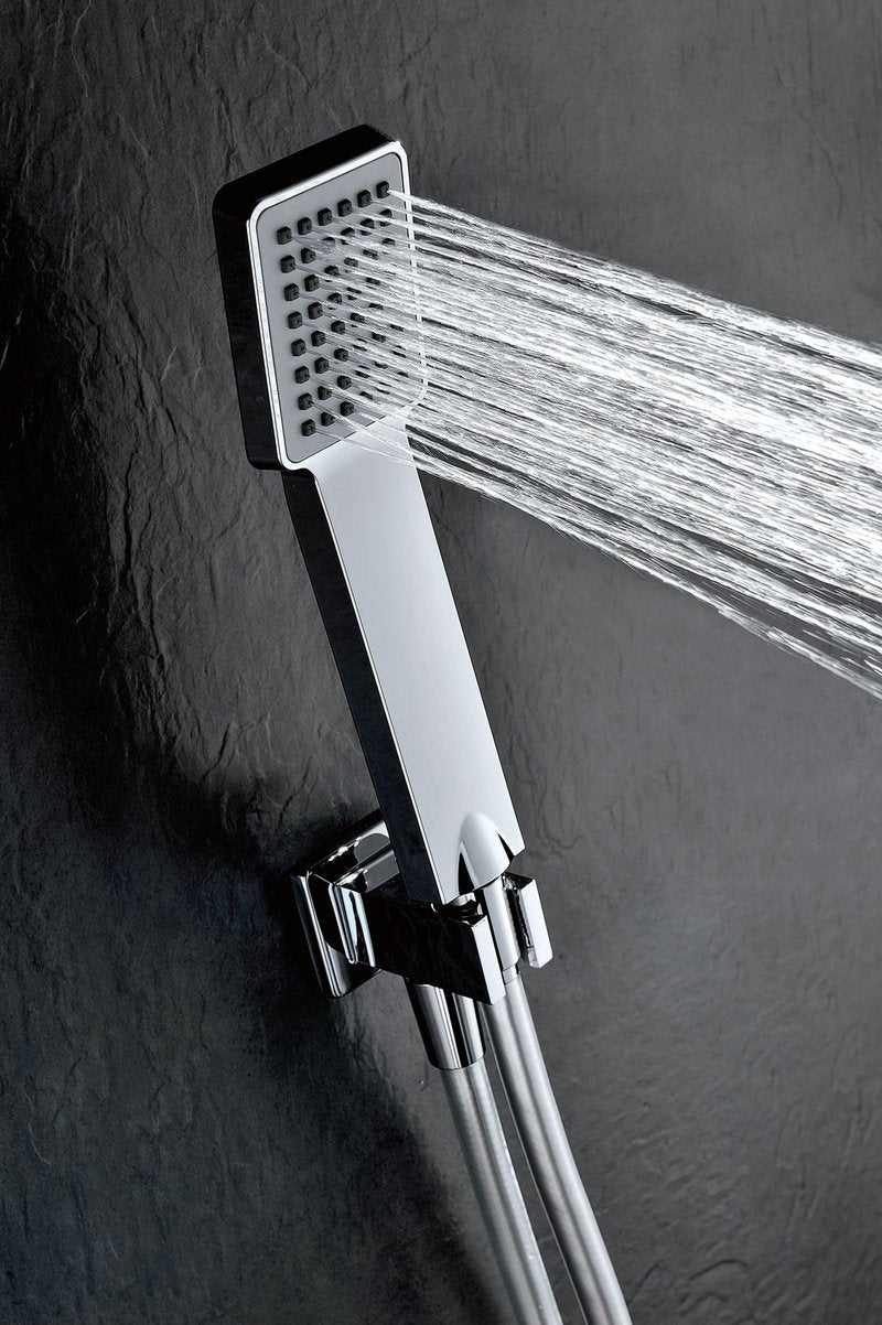 Conjunto de Ducha Empotrado IMEX Gales Cromo