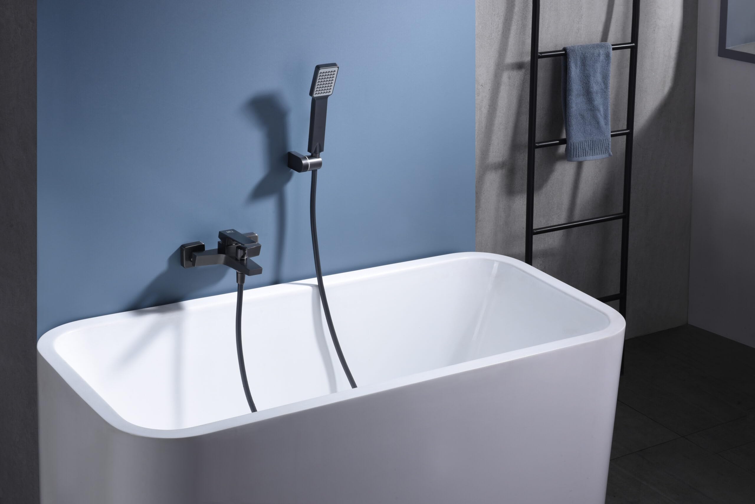 Grifo Monomando Ducha y Bañera IMEX ART BDAR025-4BGM Black Gun Metal