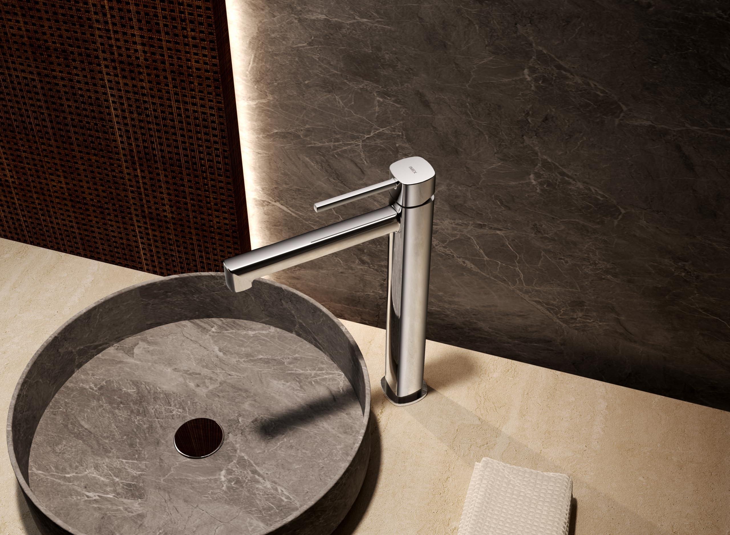 Grifo Lavabo Alto IMEX Toscana BDT064-3