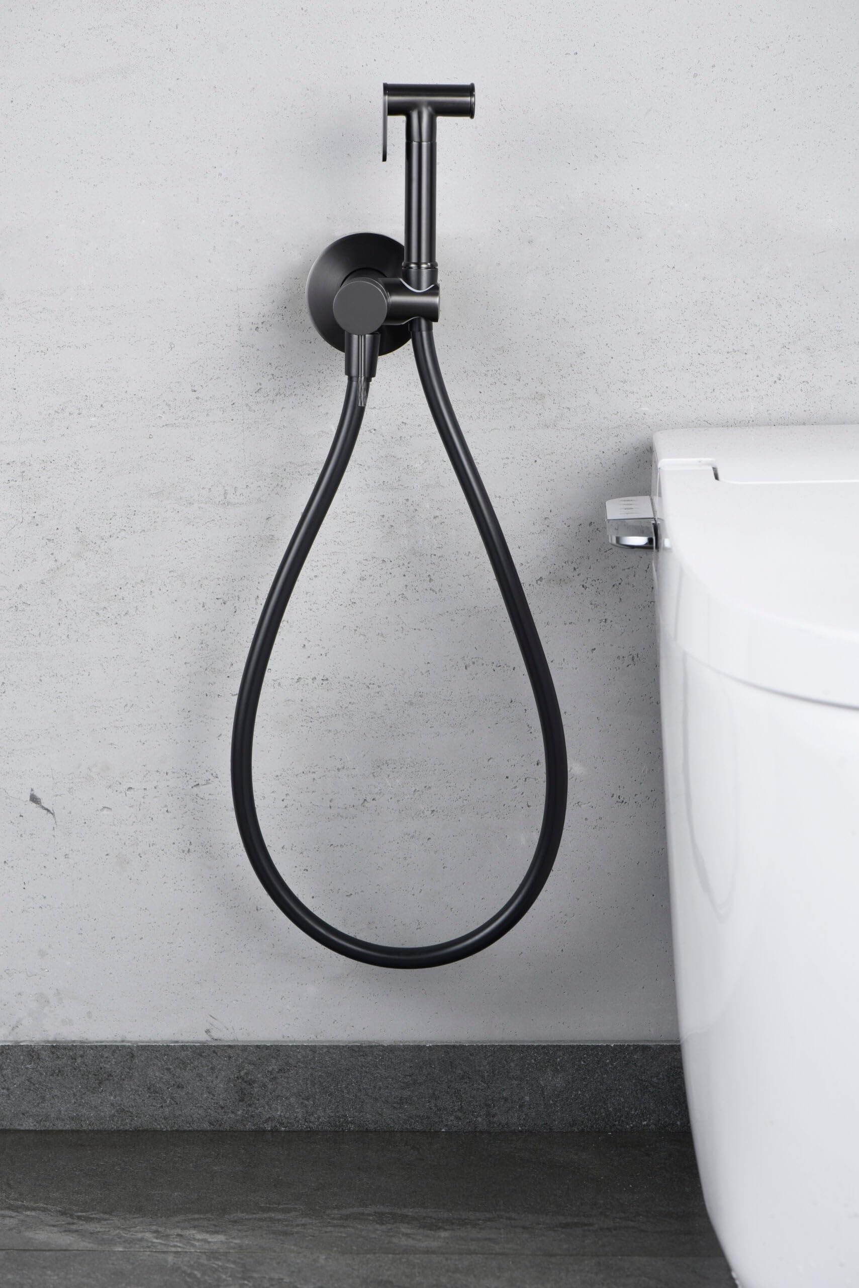 Grifo Bidé Empotrado IMEX Line RDD038/BGM Black Gun Metal