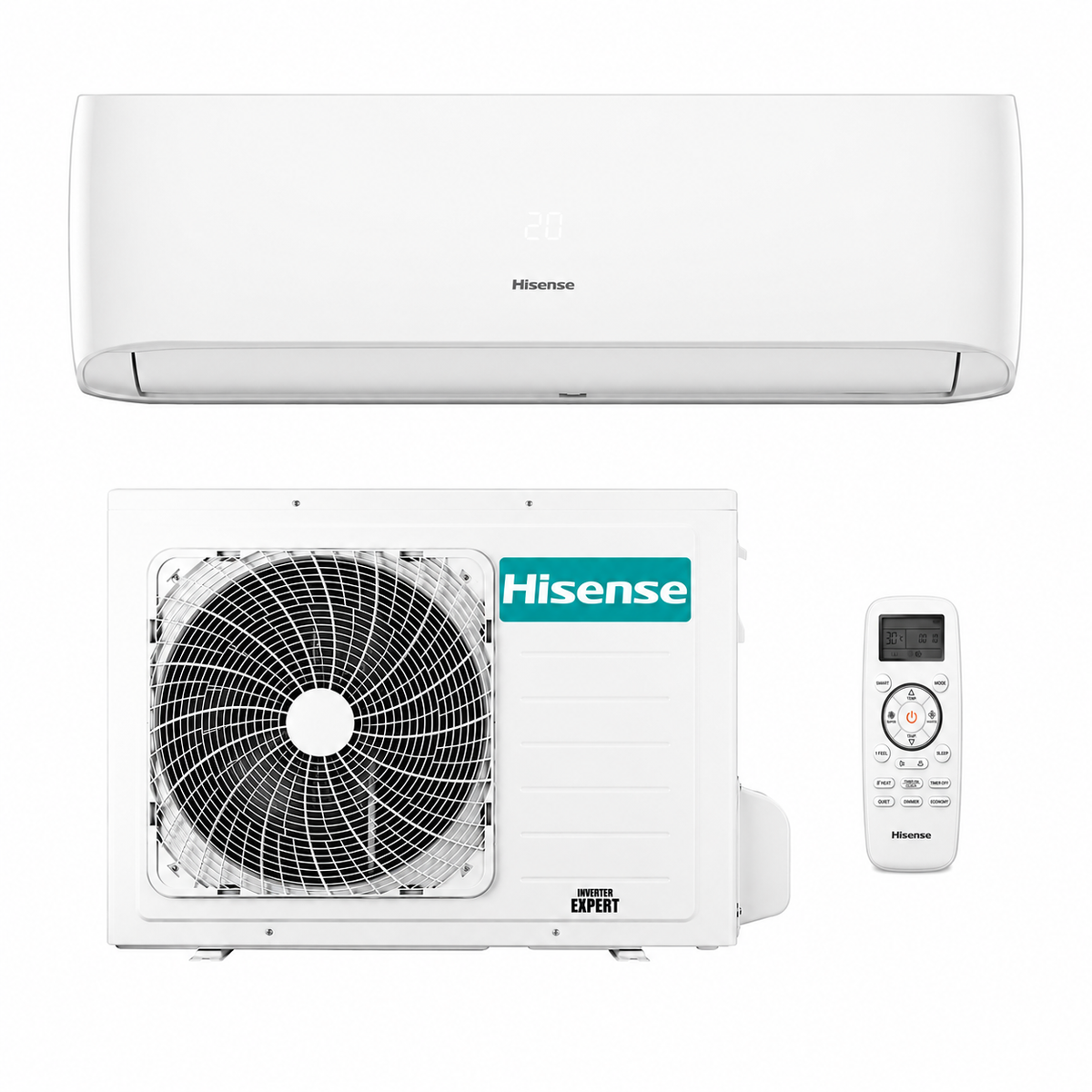 Aire acondicionado Hisense Brissa CA50XS1A blanco