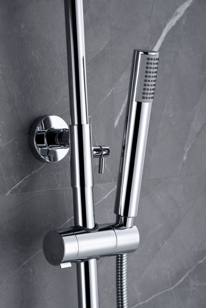 Conjunto ducha termostático IMEX Génova BTG053 cromo 3