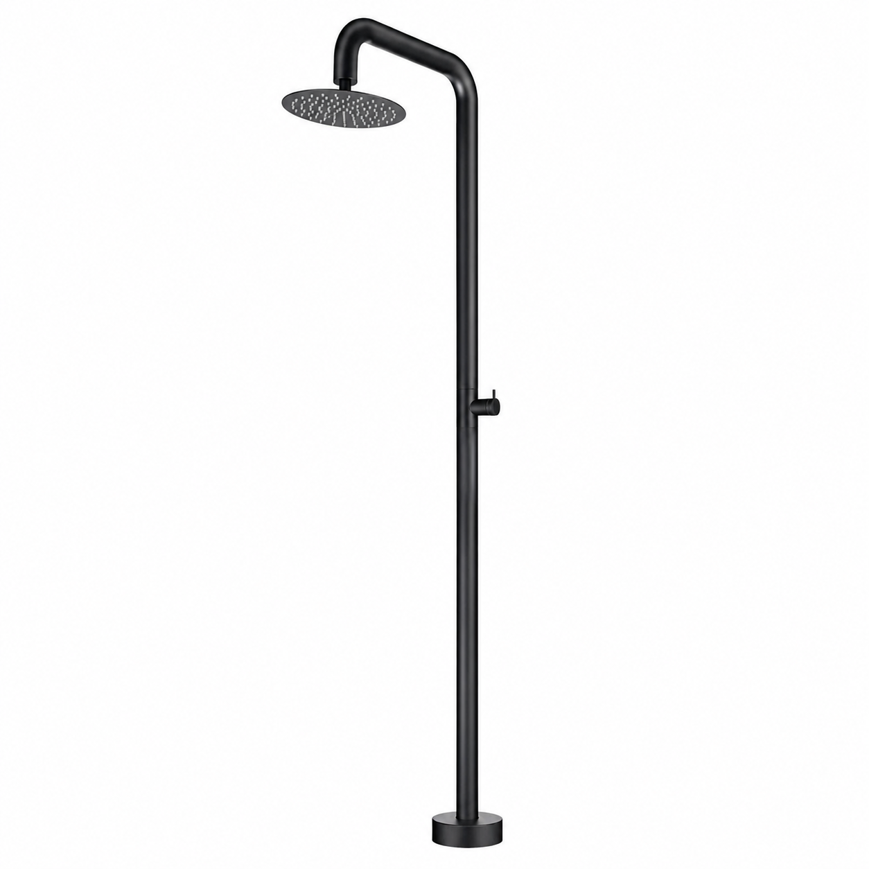 Columna Ducha Exterior Poolimex Oregón GPO006 Negro Mate
