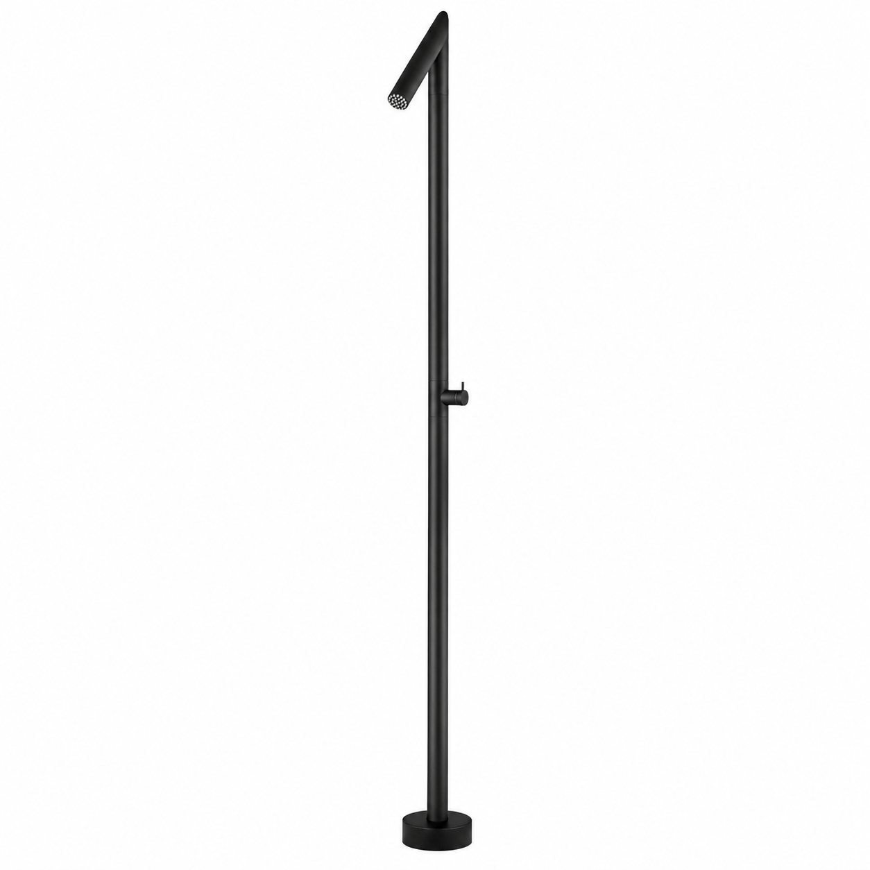 Columna Ducha Exterior Poolimex Oklahoma GPO011 Negro Mate