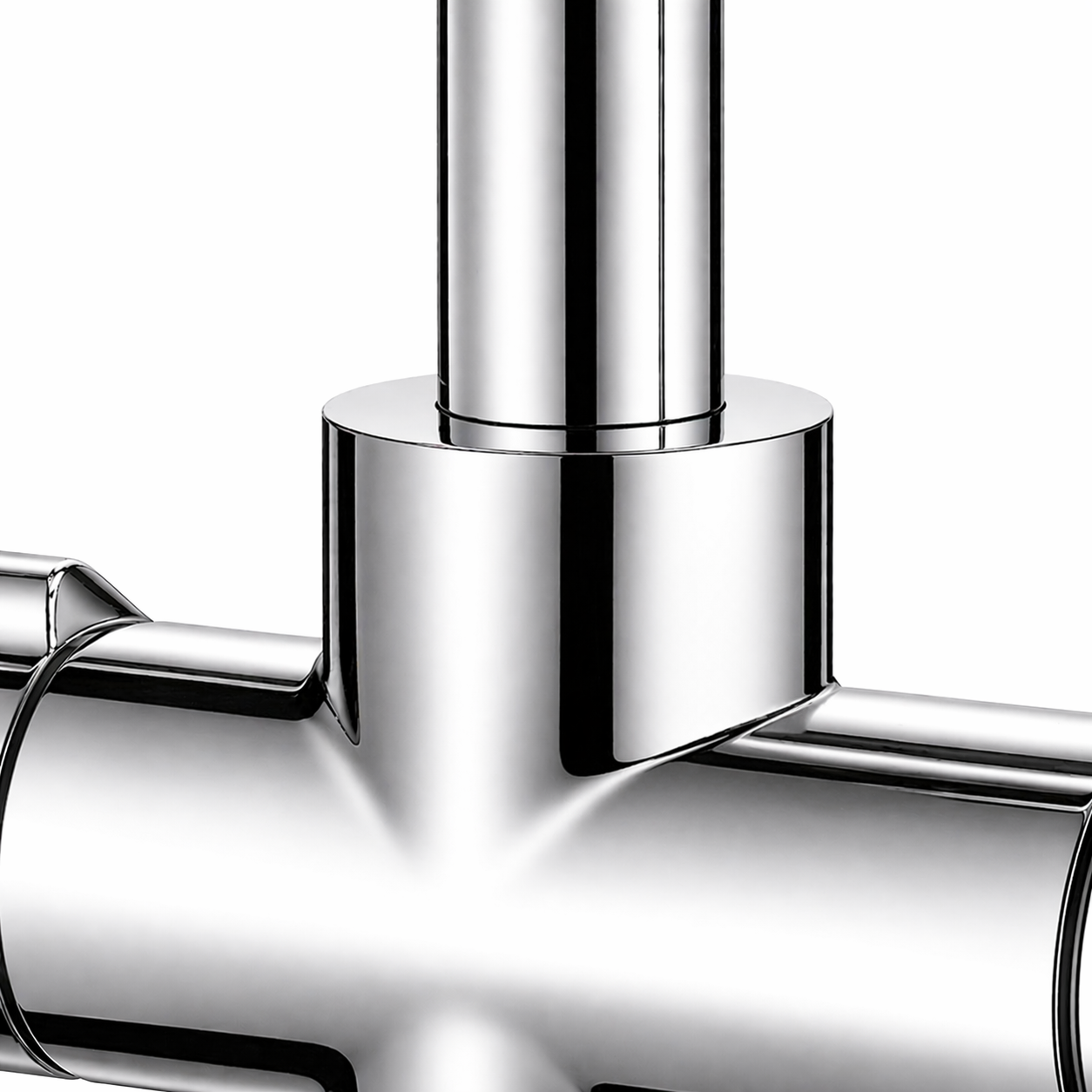 Grifo Cocina 5 Vías Midea Praga Acero Inoxidable Brillo