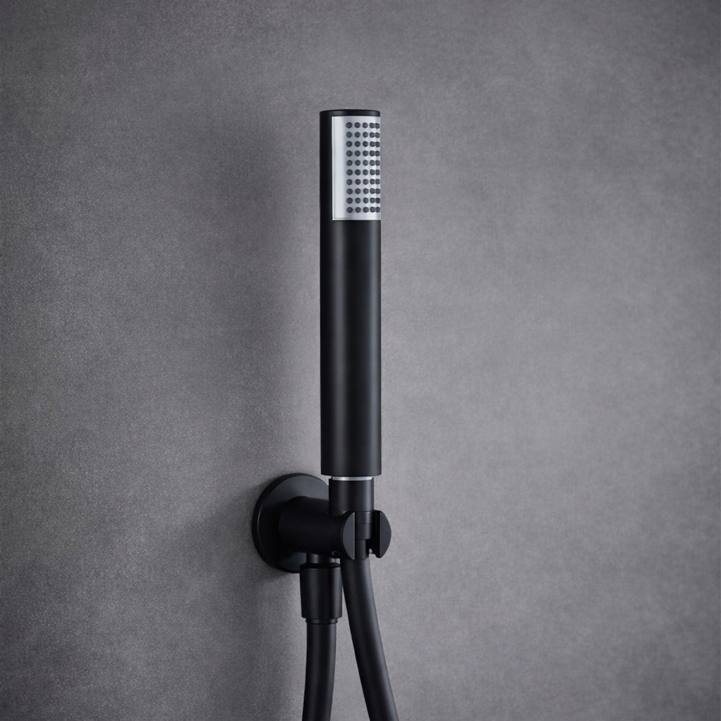 Ensemble de douche encastré IMEX Monza GPM039BGM Black Gun Metal