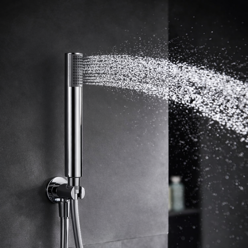 Ensemble de douche encastré IMEX Monza GPM039BGM Black Gun Metal