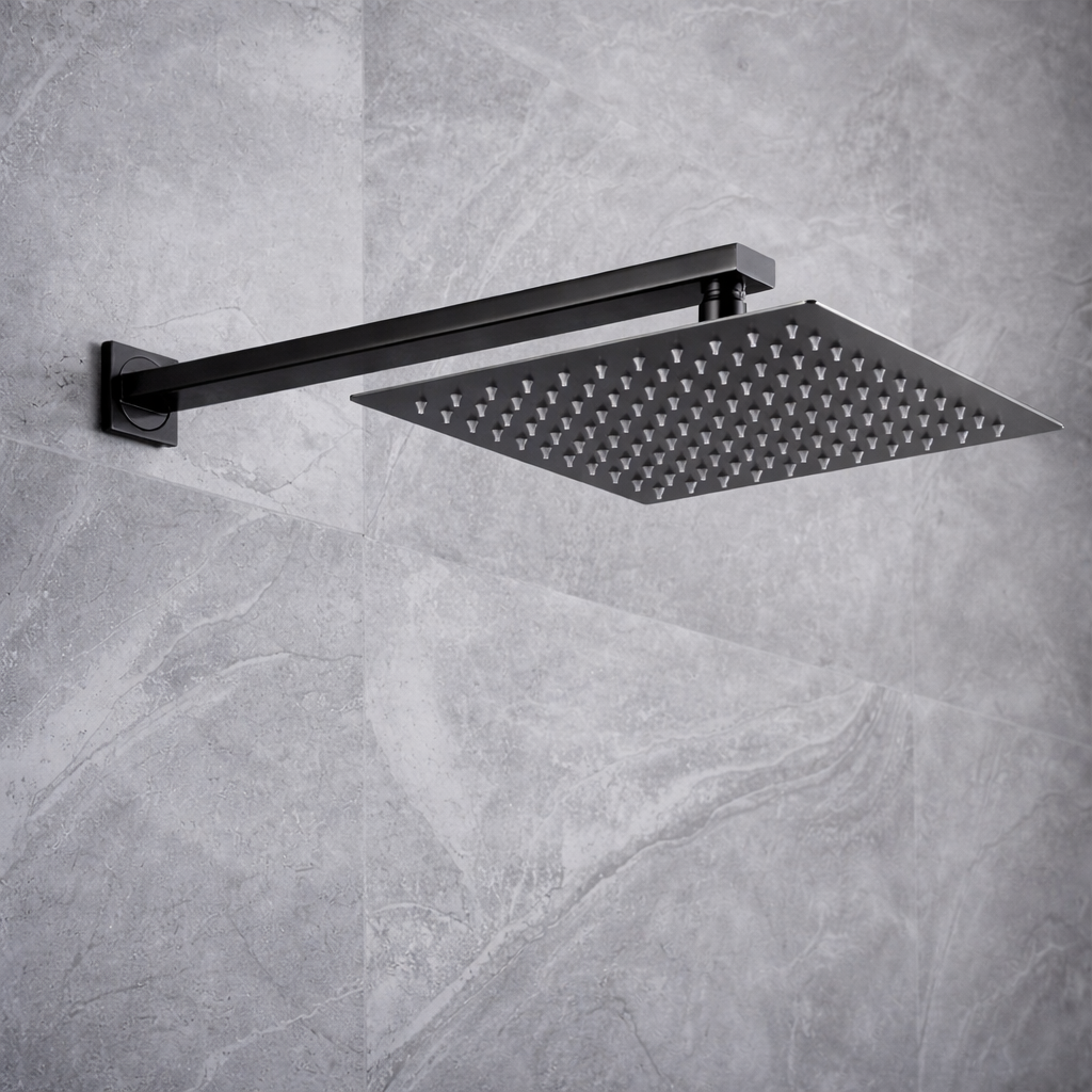 IMEX Pisa GPP048BGM Black Gun Metal Unterputzduschset