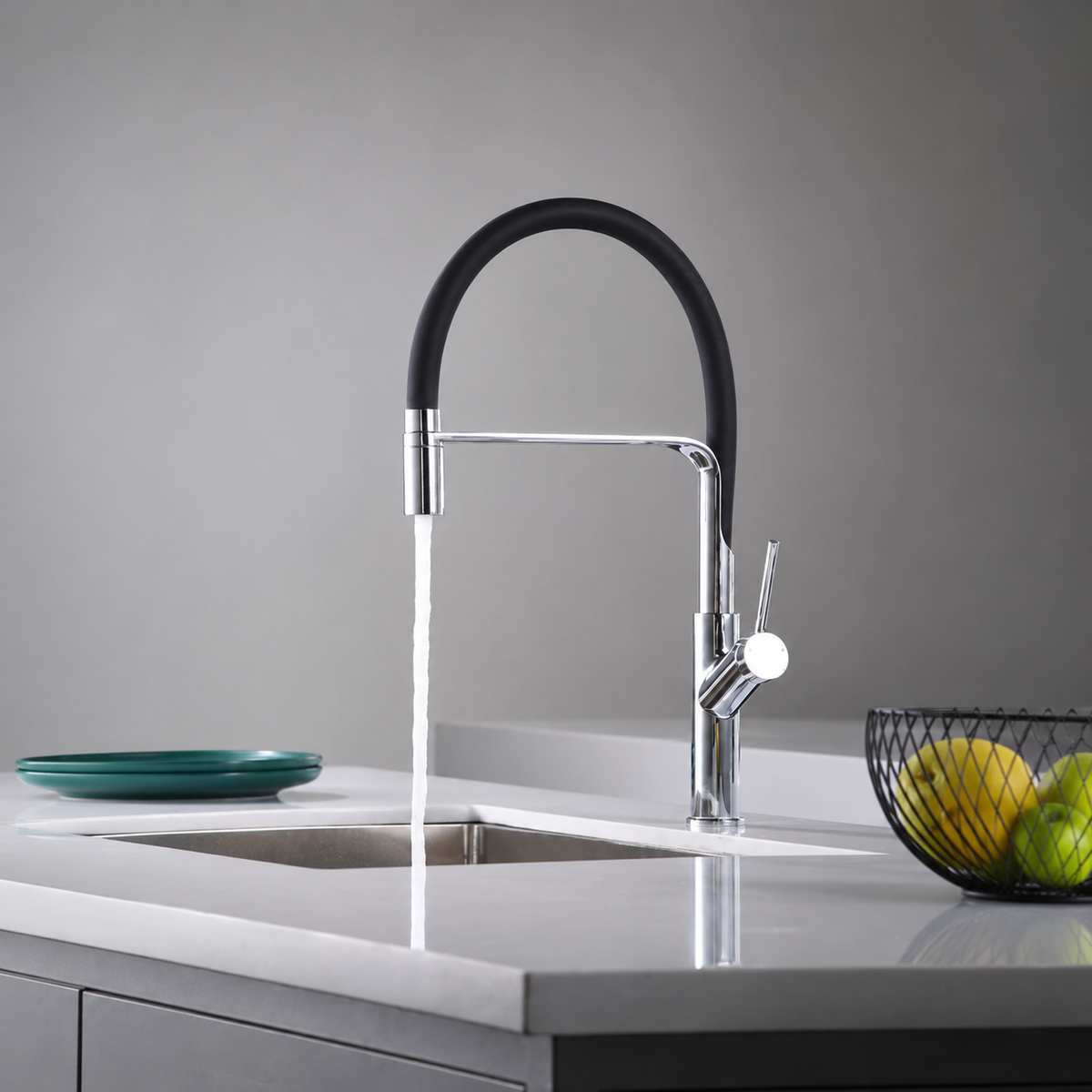 Grifo de Cocina Flexible Extraíble IMEX Sena GCE022