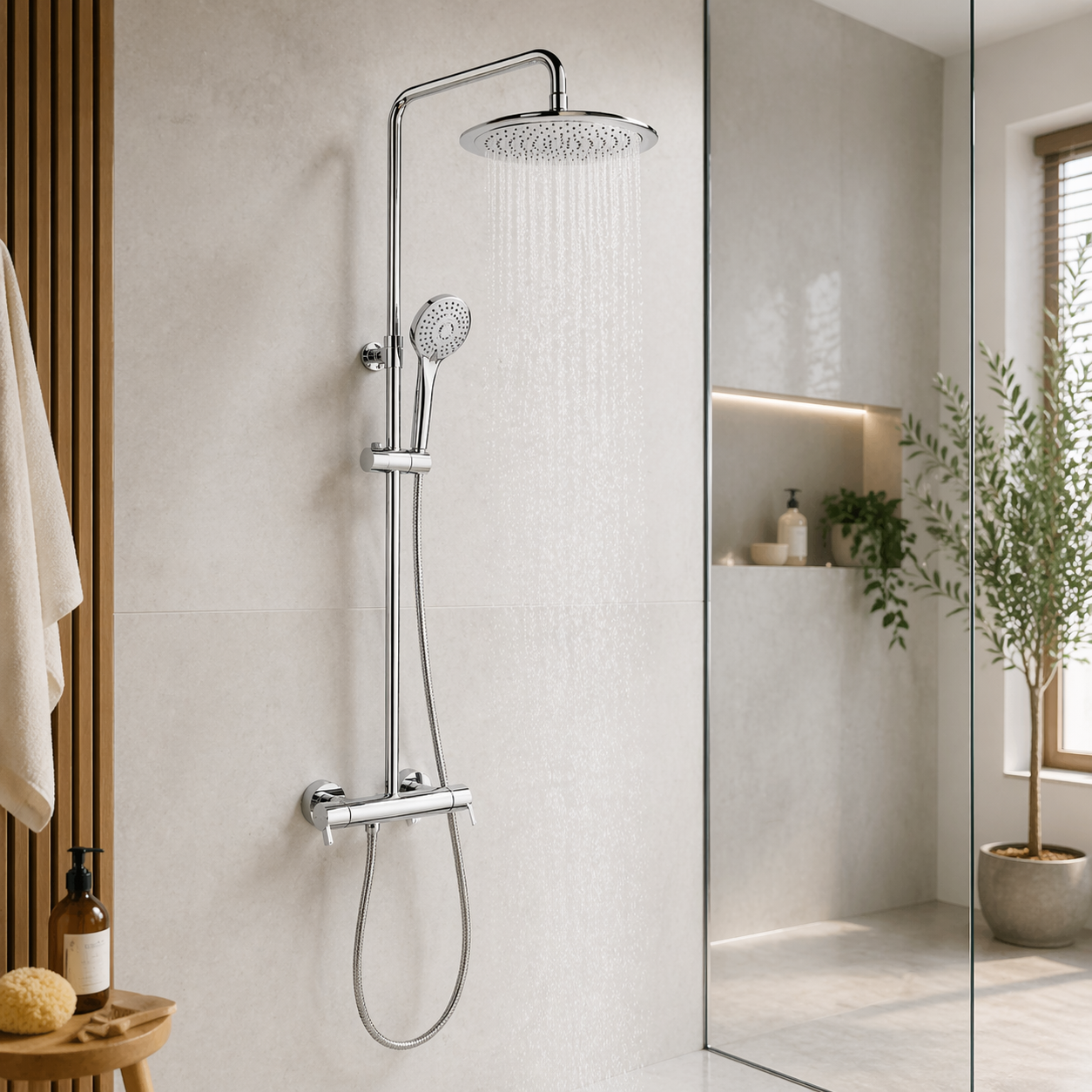 Columna Ducha Ramon Soler Monotech RP240 Cromo