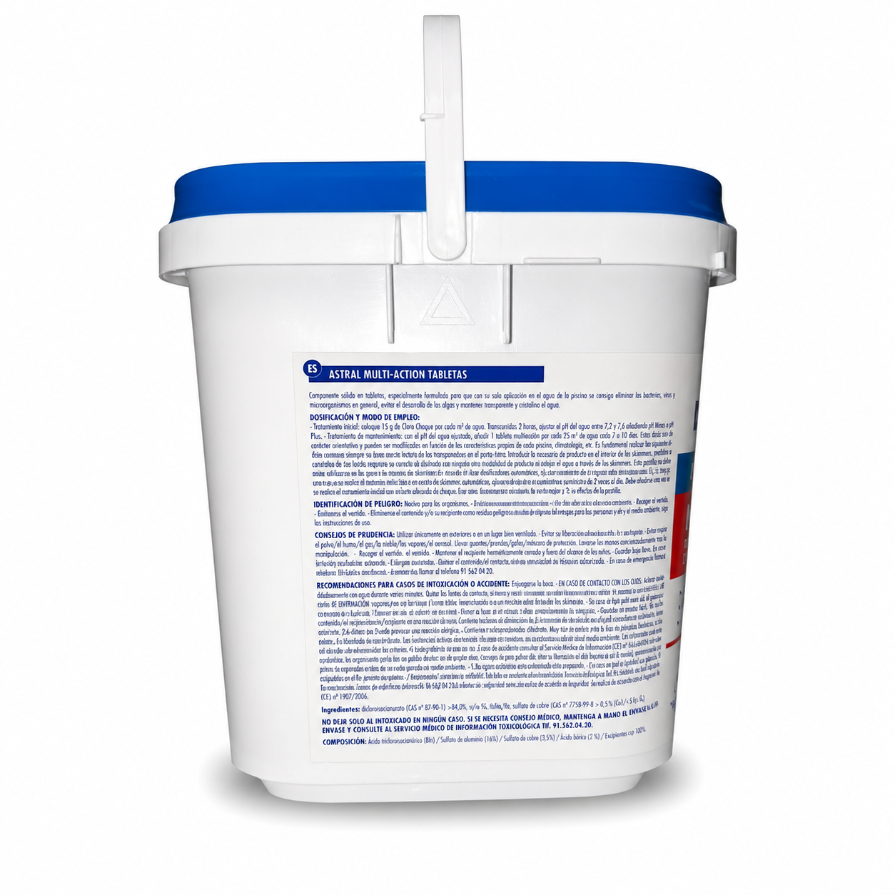 Cloro Multiacción Astralpool 5 kg | Pastillas de 250 g para Piscina