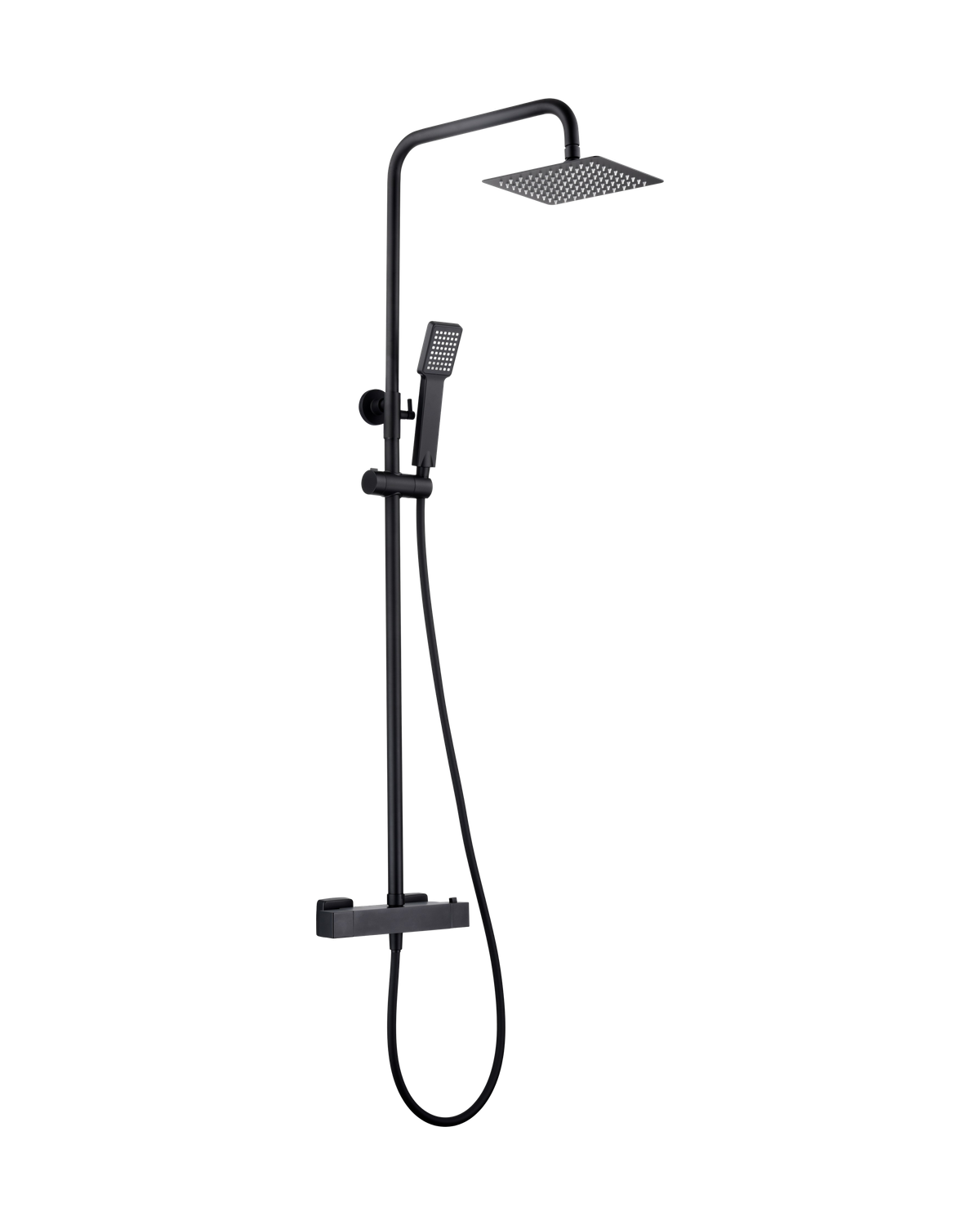 Columna de Ducha Termostático IMEX Art BTAR025 black gun metal