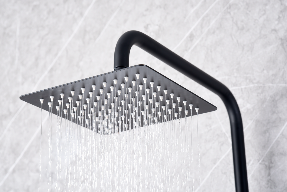 Columna de Ducha Termostático IMEX Art BTAR025 negro 0