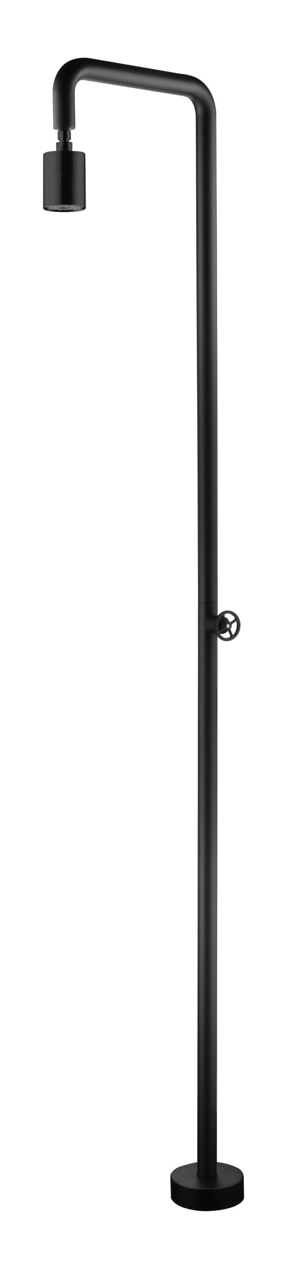 Columna ducha exterior IMEX Pool GPP001 negro mate