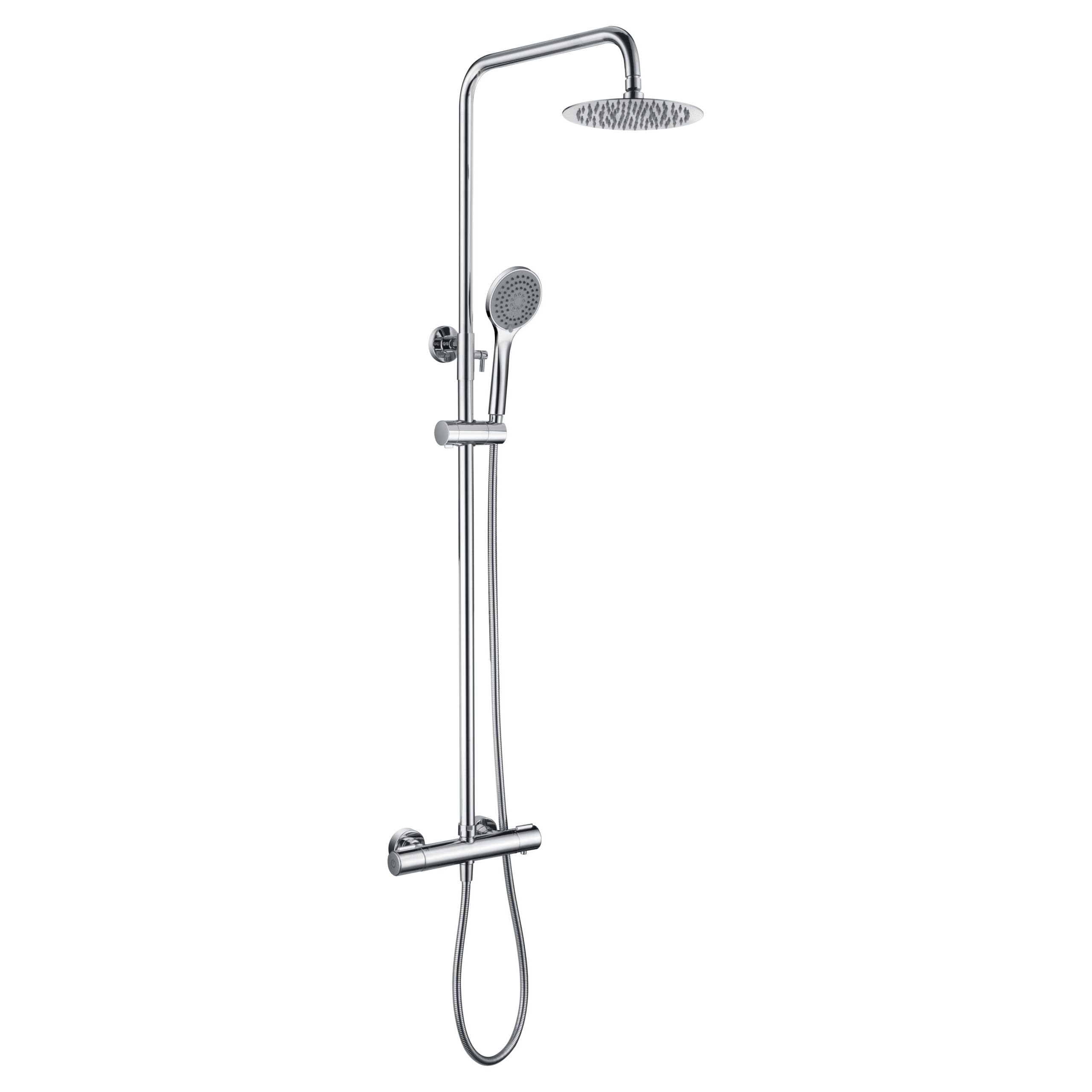 Columna ducha termostática IMEX ECO-KENT BTK017-ECO cromado