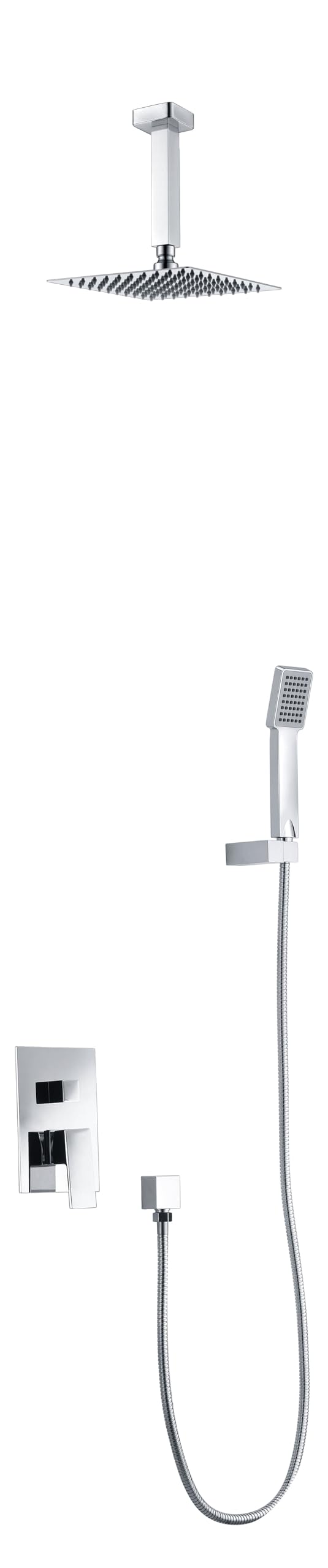 Conjunto ducha empotrado IMEX Berlin GT006 cromo