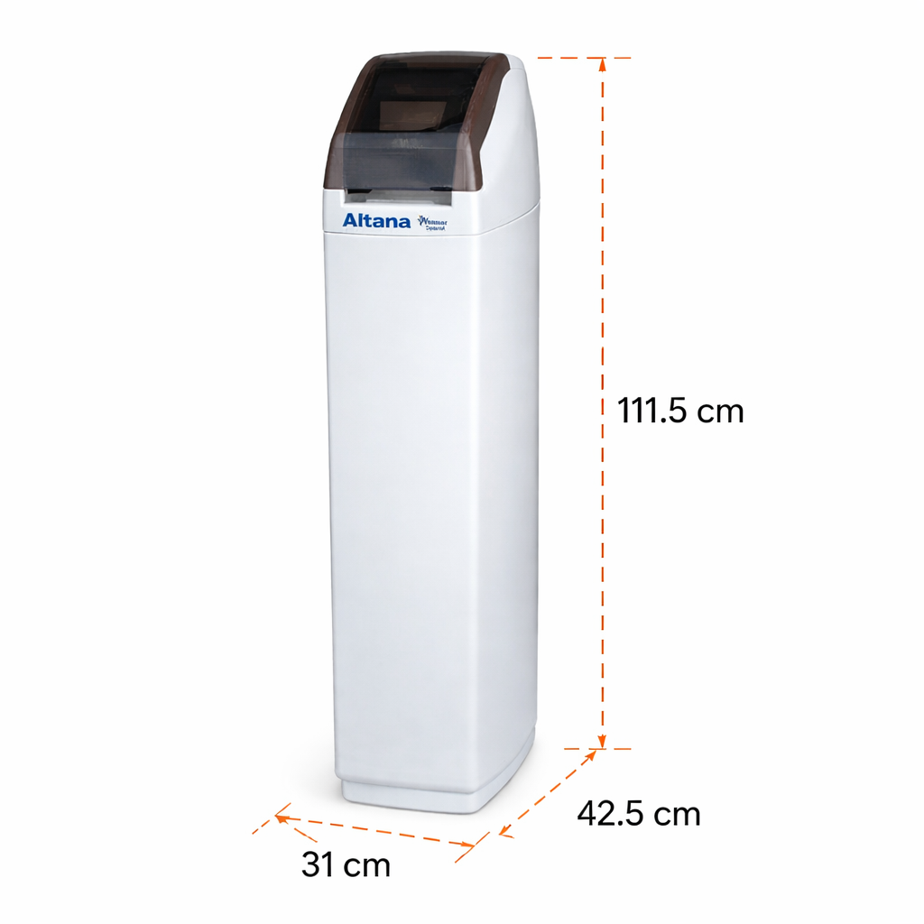Descalcificador de agua Hidrowater Aitana ED-0205-05 30L medidas